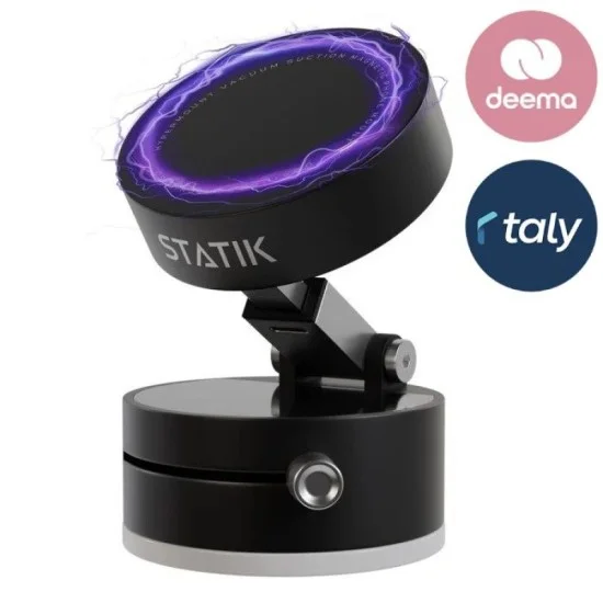 Statik HyperMount 5 Vacuum Magnetic Phone Mount - Black